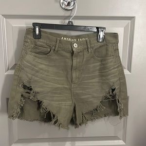 American Eagle Highest Rise Mom Shorts